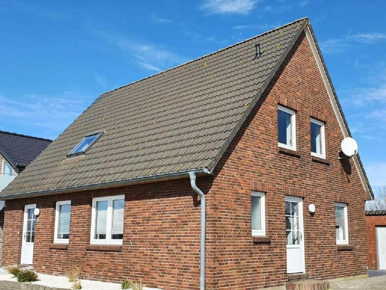 Ferienwohnung Watt'N Deich Nordstrand Bagian luar foto