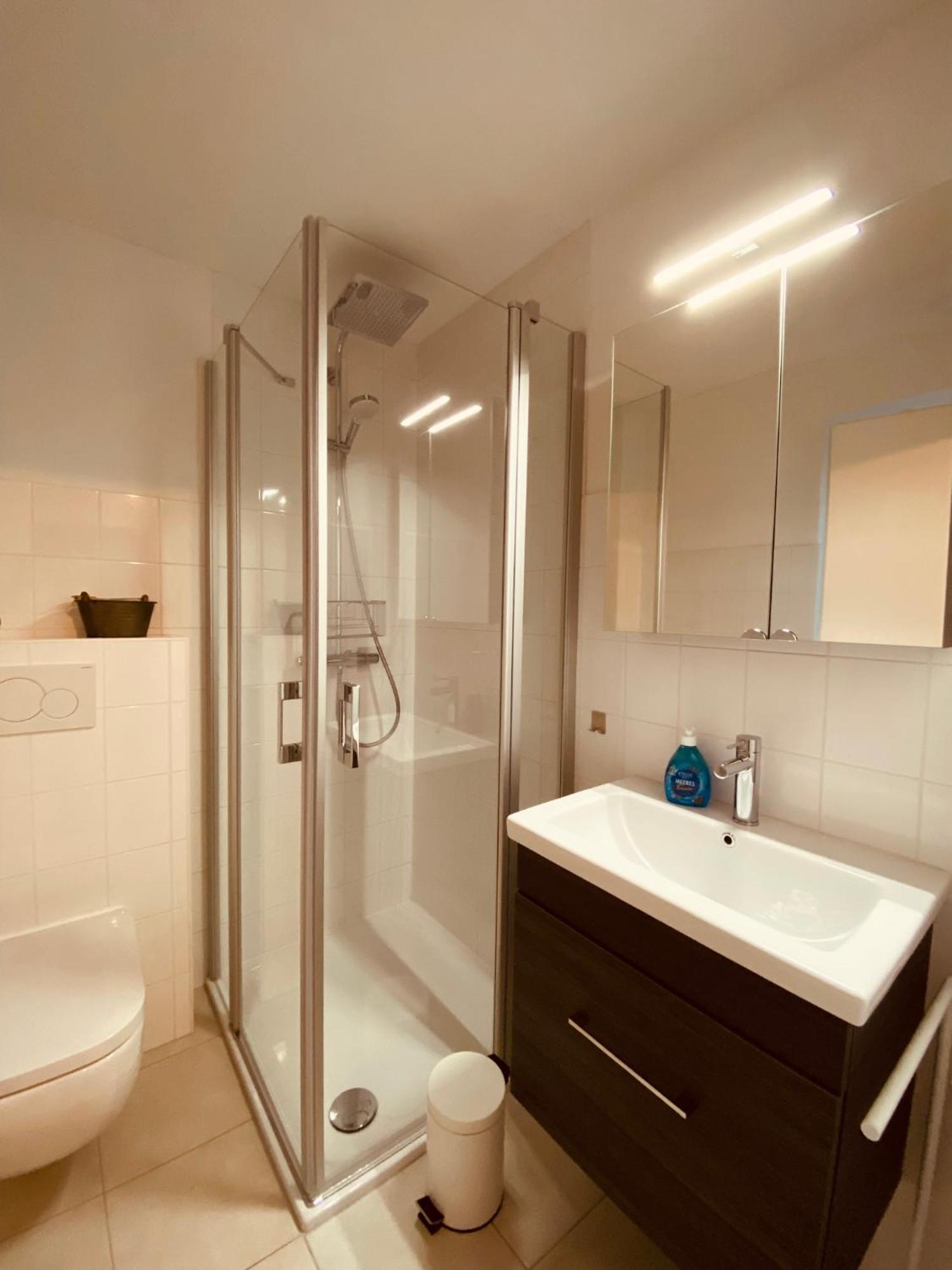 Ferienwohnung Watt'N Deich Nordstrand Bagian luar foto