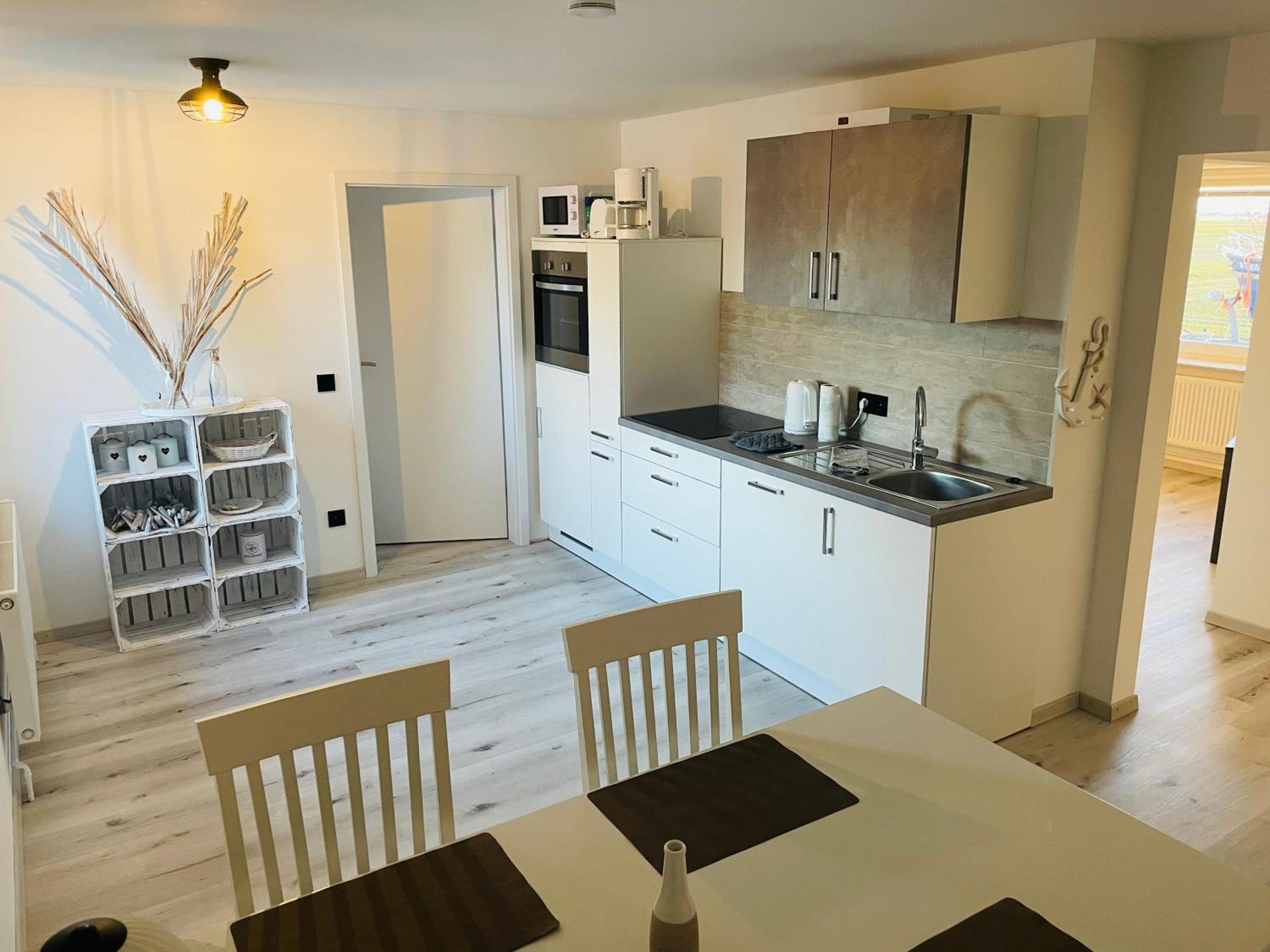 Ferienwohnung Watt'N Deich Nordstrand Bagian luar foto