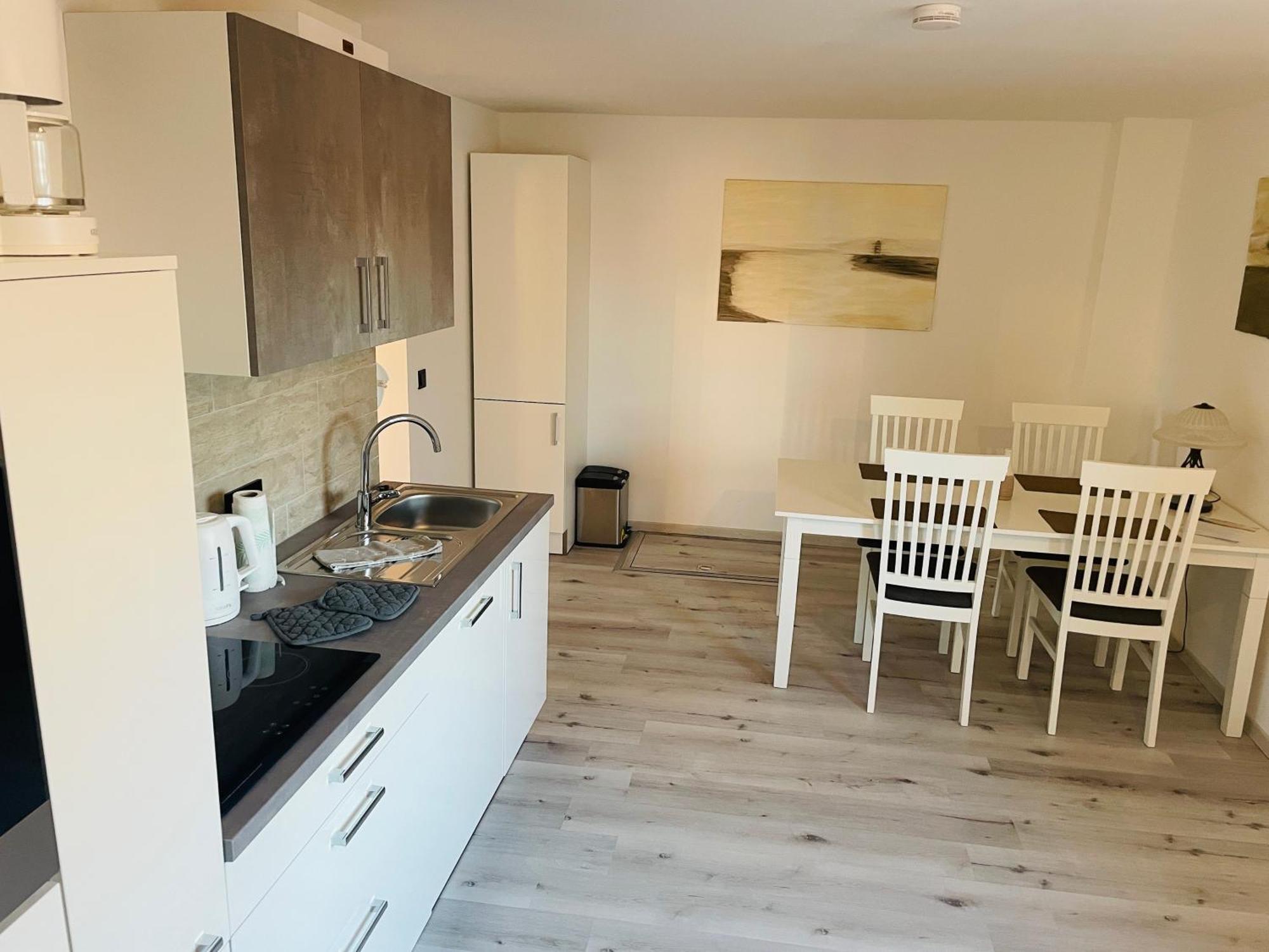 Ferienwohnung Watt'N Deich Nordstrand Bagian luar foto