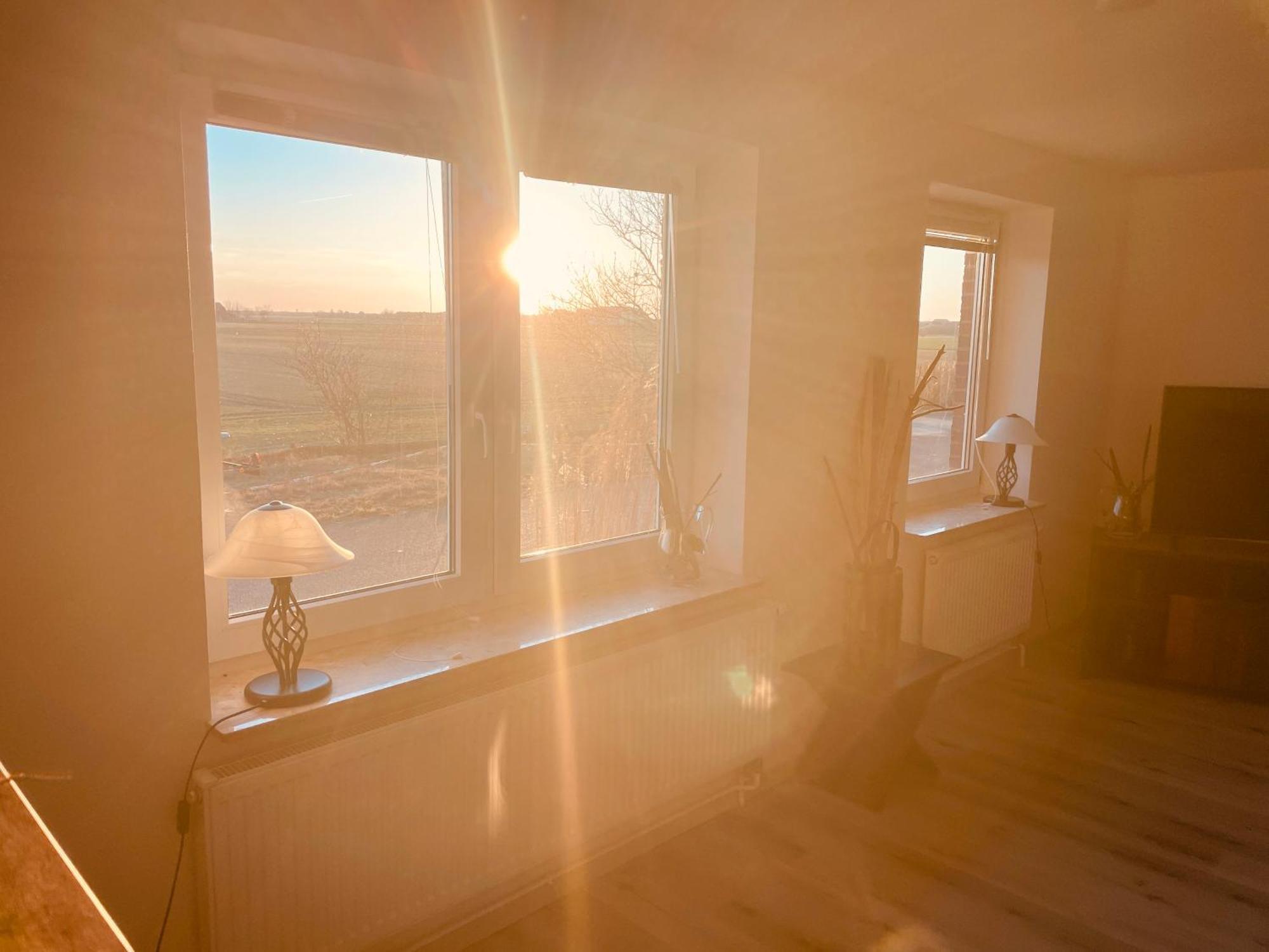 Ferienwohnung Watt'N Deich Nordstrand Bagian luar foto