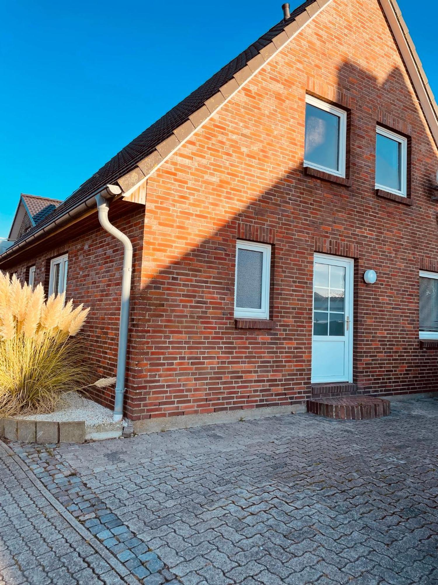 Ferienwohnung Watt'N Deich Nordstrand Bagian luar foto
